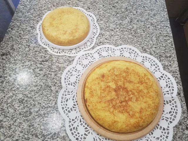 Dos tortillas de patata